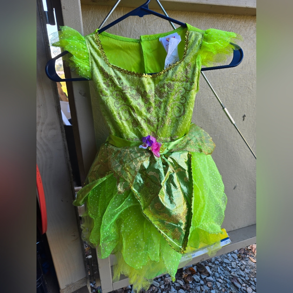 Green Fairy Kids Costume